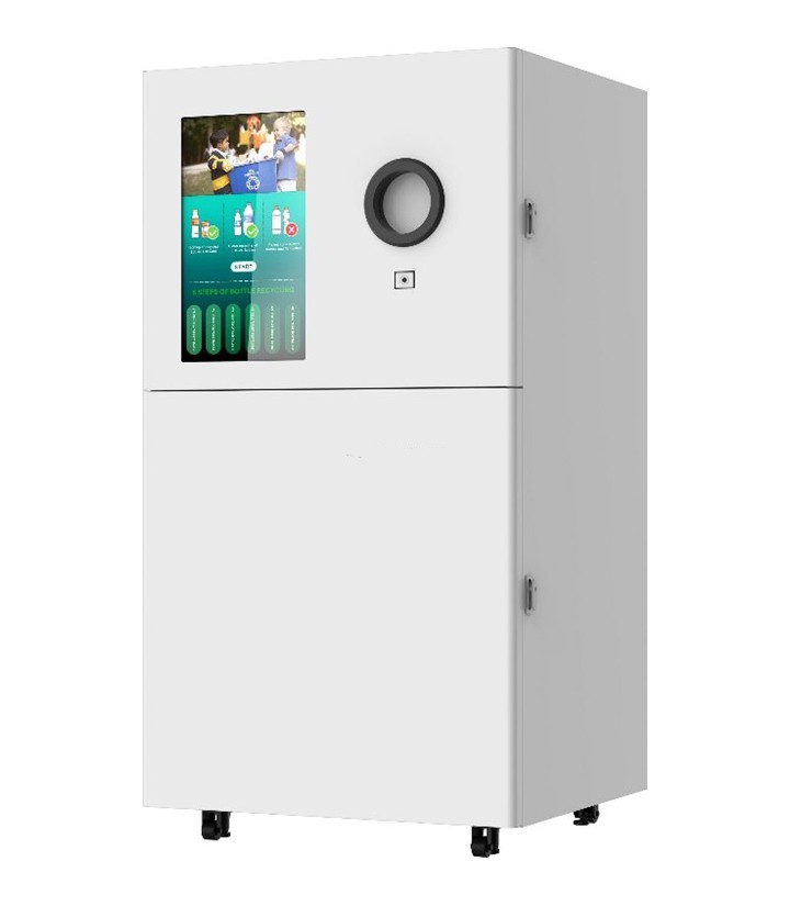 Addition de recyclage de bouteille en plastique